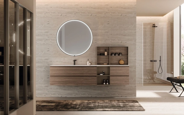 Mobile da Bagno sospeso M1 System 141 di Baxar