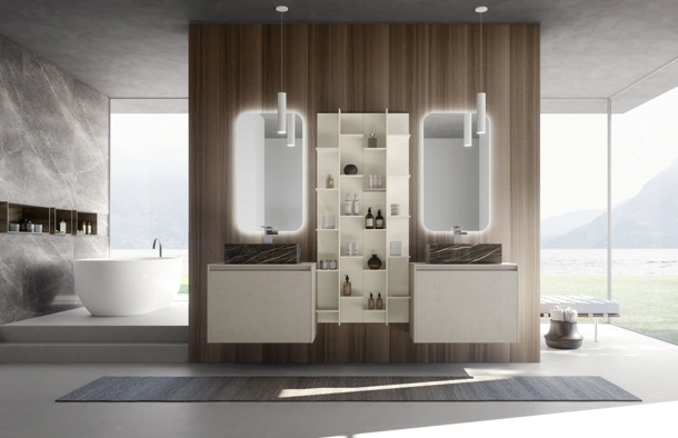 Mobile da Bagno sospeso M2 System 225 di Baxar