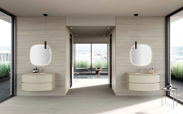 Mobile da Bagno sospeso M2 System 249 di Baxar