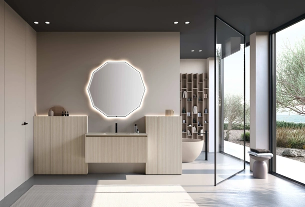 Mobile da Bagno sospeso M3 System 342 di Baxar