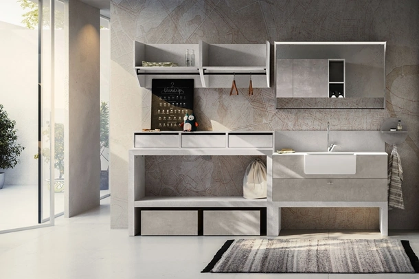 Mobile per Lavanderia Regola 01 di Cerasa