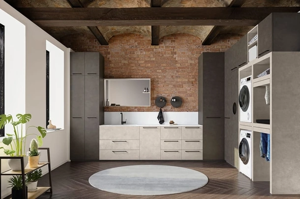 Mobile per Lavanderia Regola 02 di Cerasa