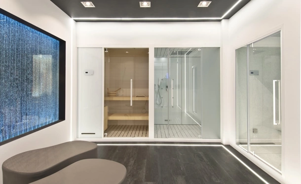 Mobile da Bagno Sauna + Hamman Nirvana Combi 1 di Megius