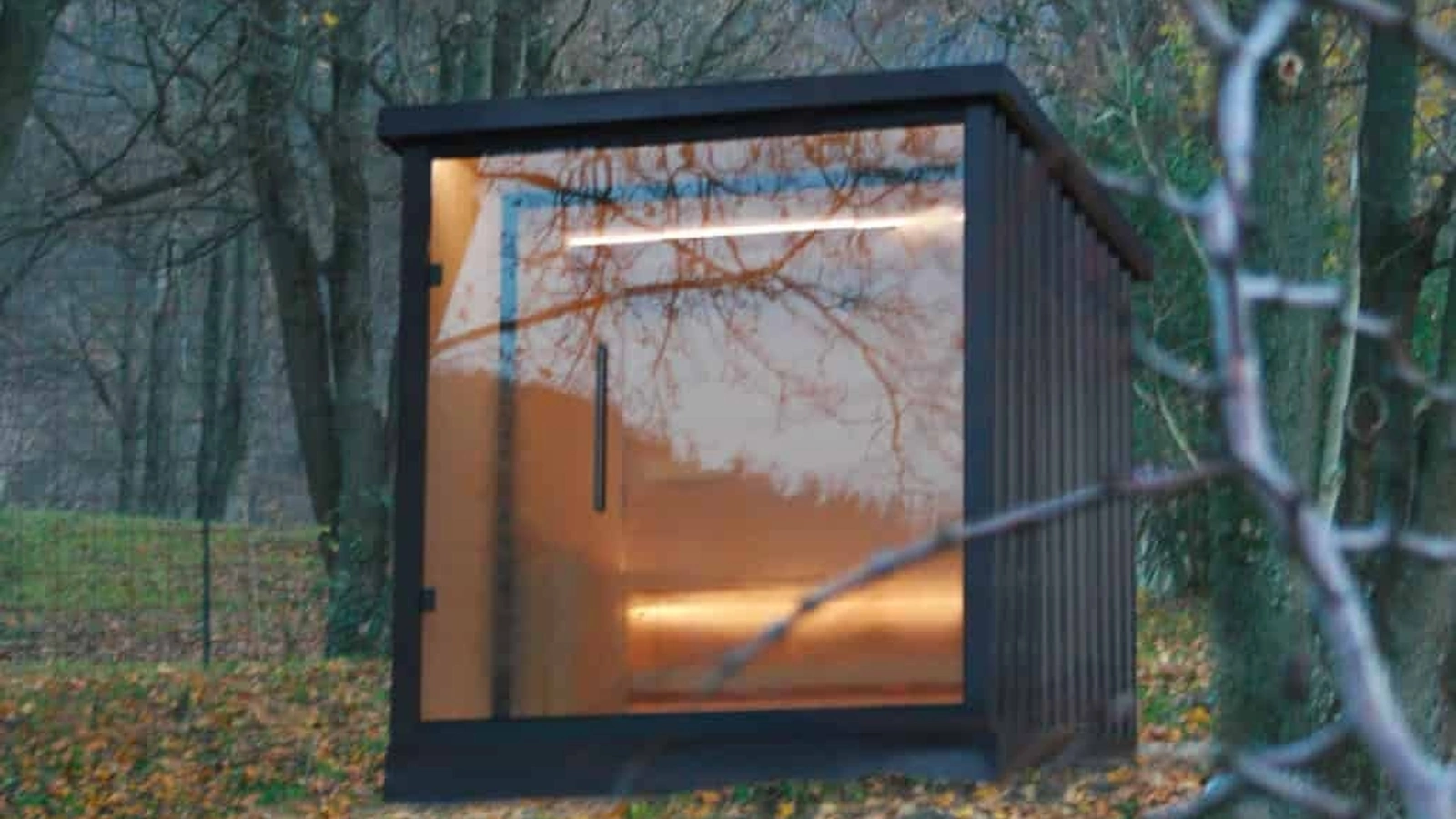 Sauna Oasi da esterno di  Megius