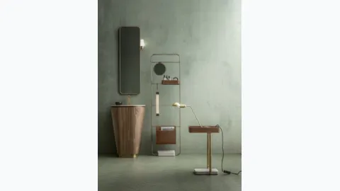 Mobile da Bagno a terra Suede 01 di Cerasa