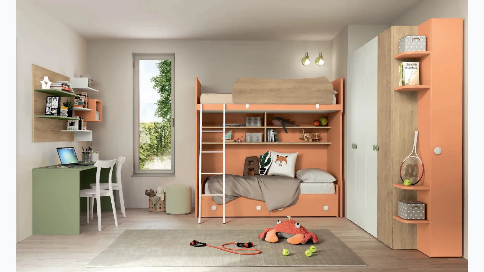 Cameretta Volo Kid C035 di Colombini Casa