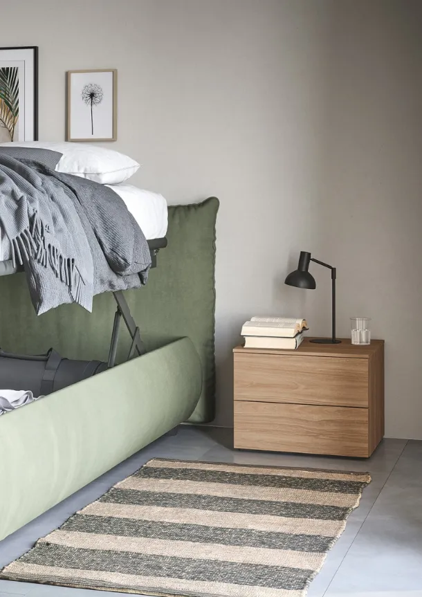 Comodino Atene in melaminico di Cinquanta3