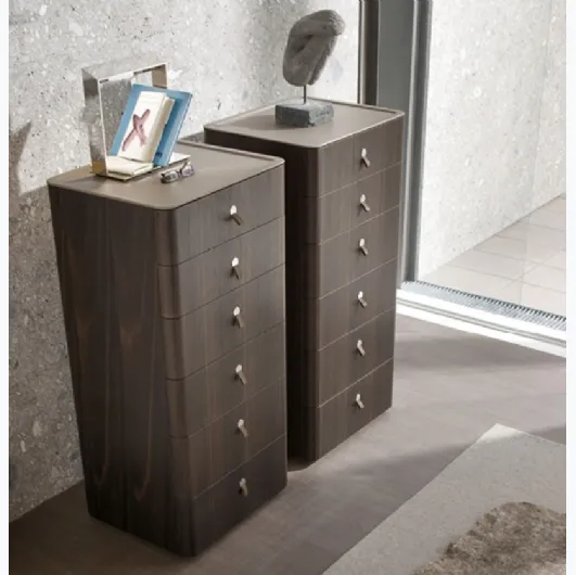 Cassettiera Kube in Rovere di Alivar