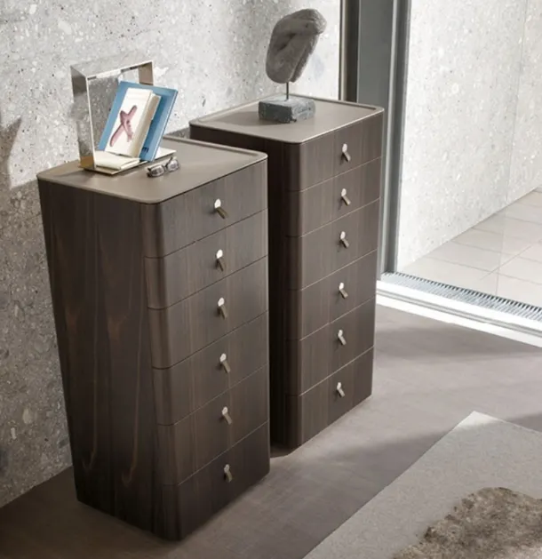 Cassettiera Kube in Rovere di Alivar