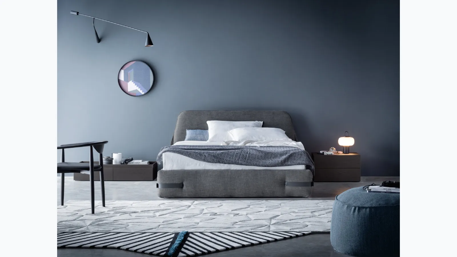 Comodino Easy System di Novamobili