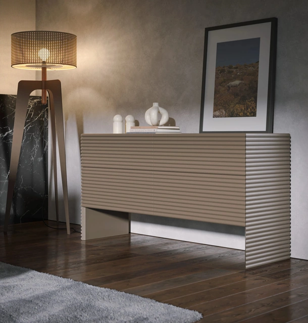 Comò Patsy in legno laccato di Tonin Casa