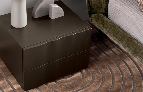 Comodino laccato Velo di Calligaris