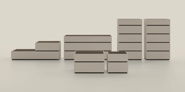 Gruppo Notte Wafer di Kristalia