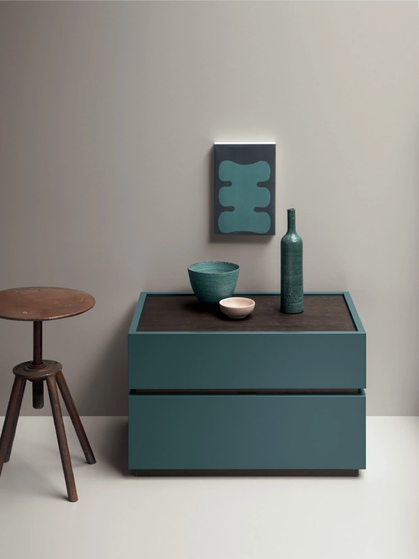 Comodino Wafer di Kristalia