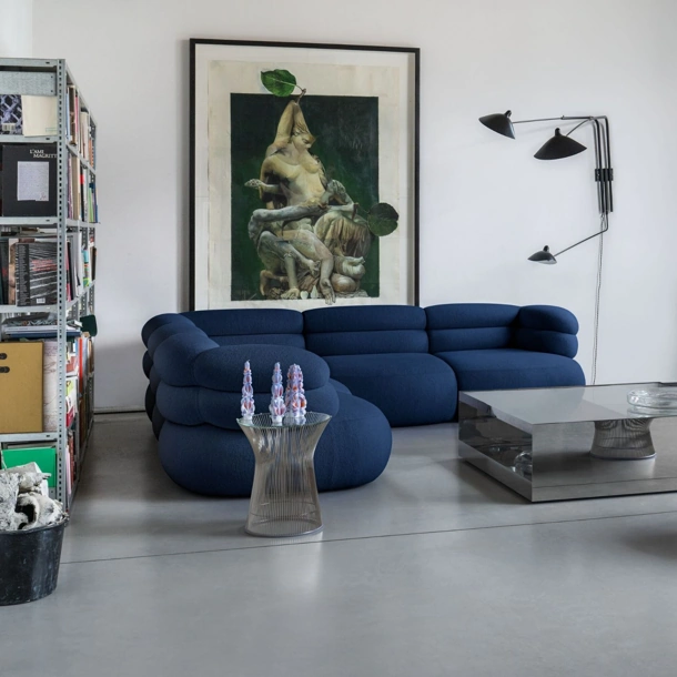 Divano angolare Biboni Sofa Deep di Knoll