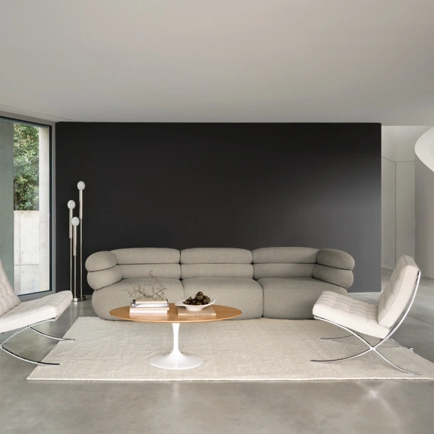 Divano lineare Biboni Sofa di Knoll