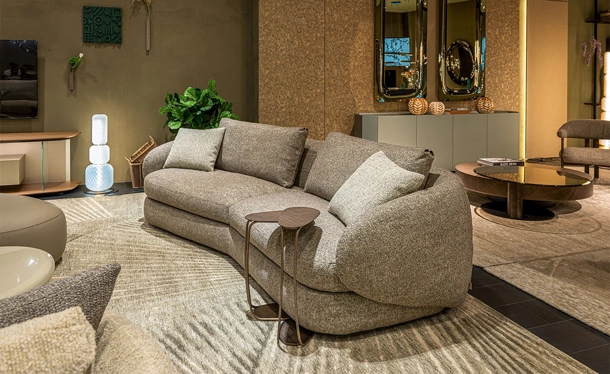 Divano imbottito Craig Supersoft di Cattelan Italia