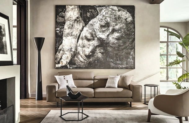 Divano lineare Edgar di Calligaris