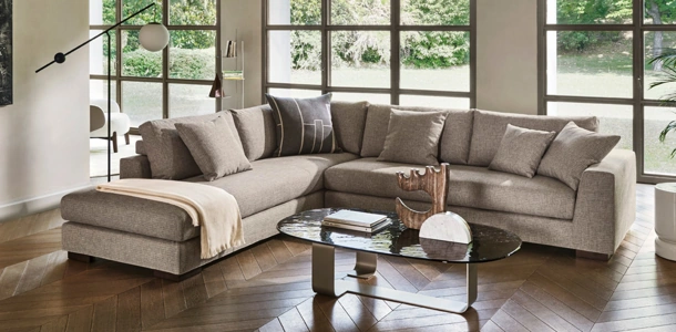 Divano angolare Sierra di Calligaris
