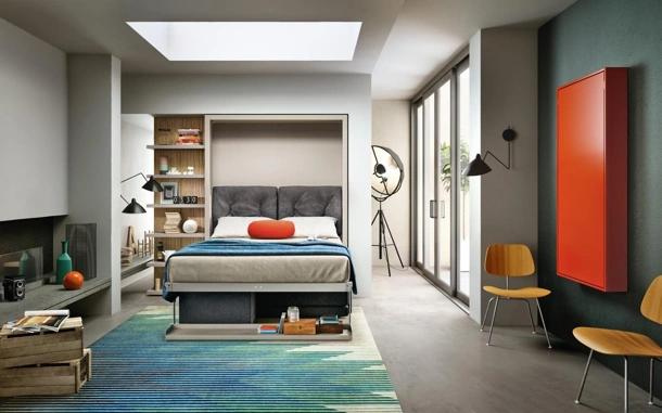 Letto a scomparsa Oslo 01 di Clei