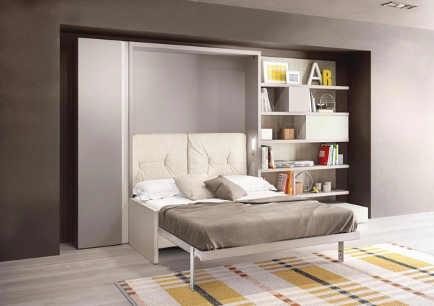Letto a scomparsa Penelope 2 Sofa 01 di Clei