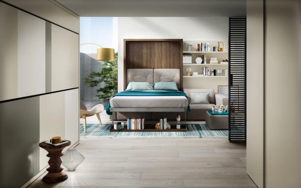 Letto a scomparsa Swing 02 di Clei