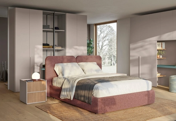 Letto con testiera Alba di Colombini Casa