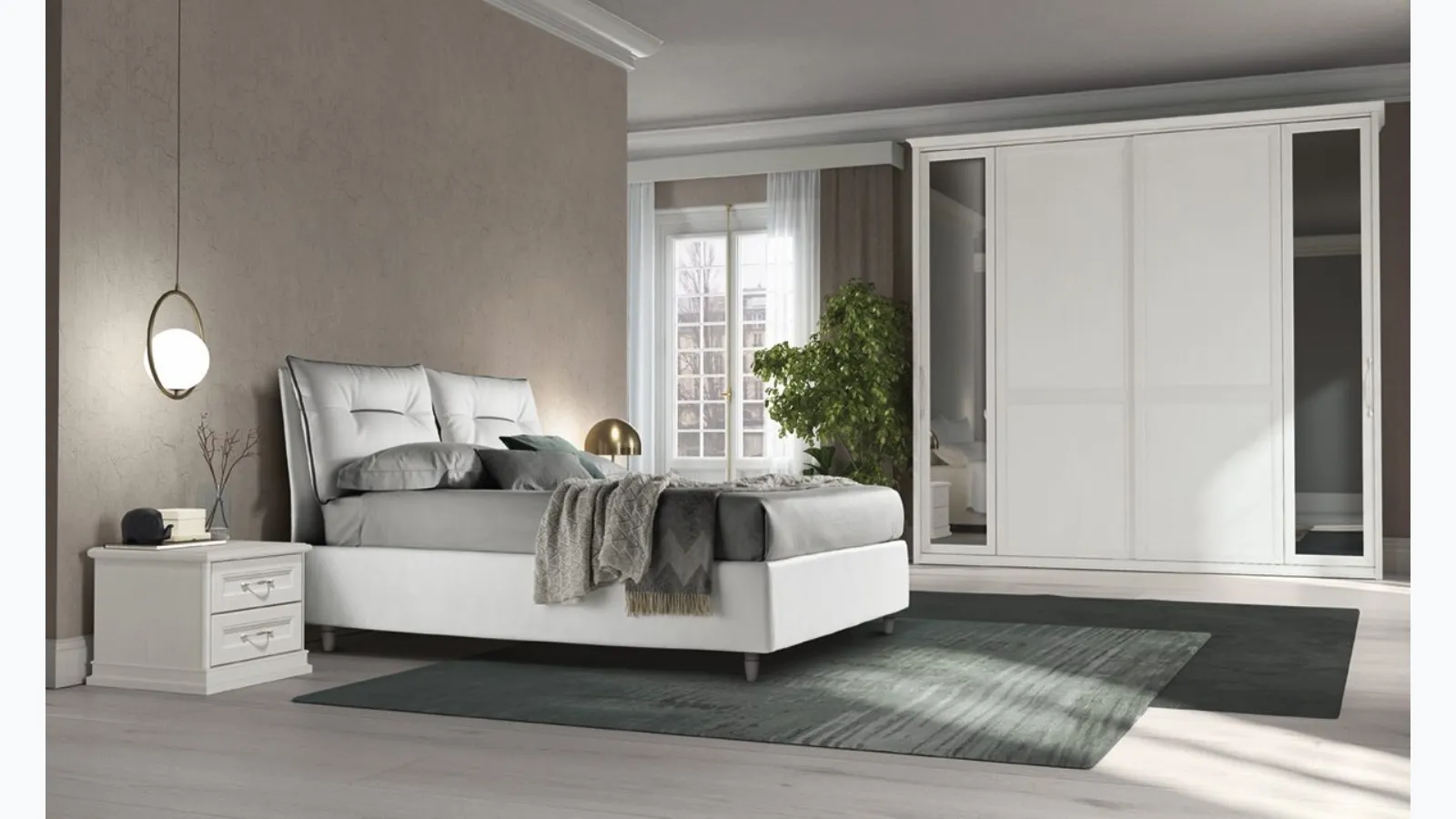 Letto Arcadia Kiss di Colombini Casa