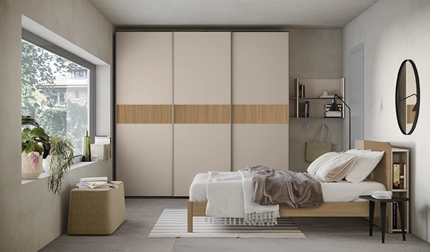 Letto con testiera Sector di Colombini Casa