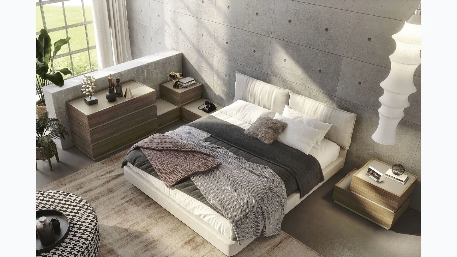 Letto imbottito Relax di S75