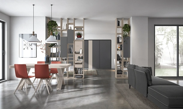 Libreria Golf Infinity A05 di Colombini Casa