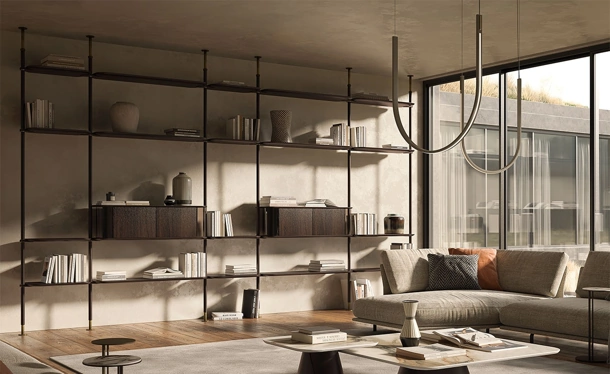 Libreria modulare Harbour di Cattelan Italia