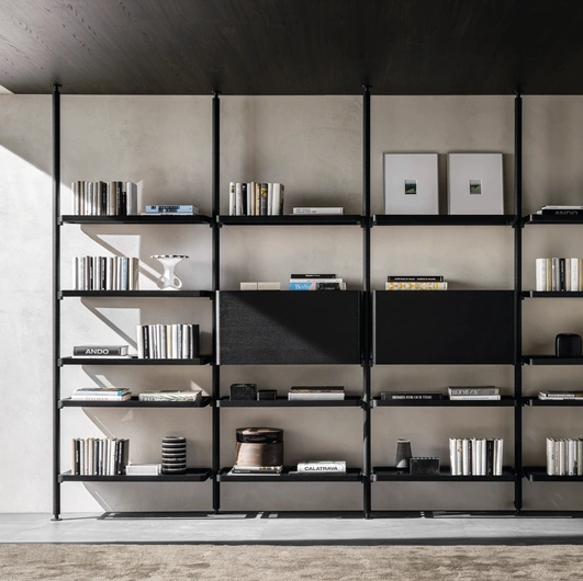 Libreria Hector in legno di Molteni & C