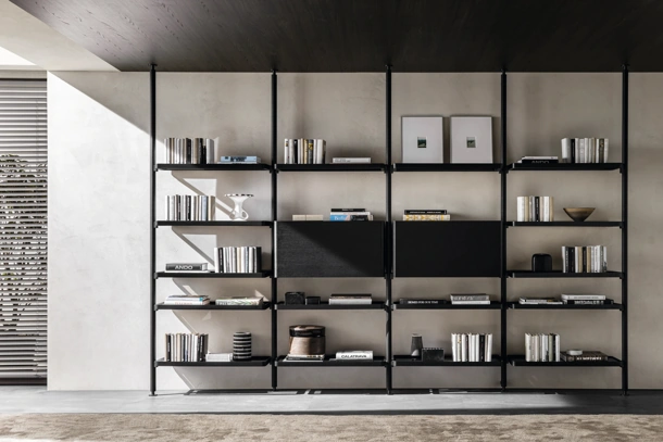 Libreria Hector in legno di Molteni & C