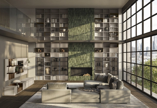Libreria Infinity L109 di Colombini Casa