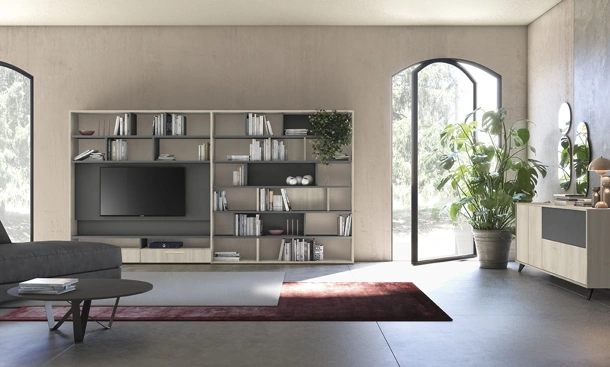 Libreria Infinity L124 di Colombini Casa