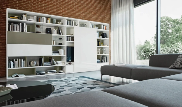 Libreria Modo Comp M6C95 di Sangiacomo