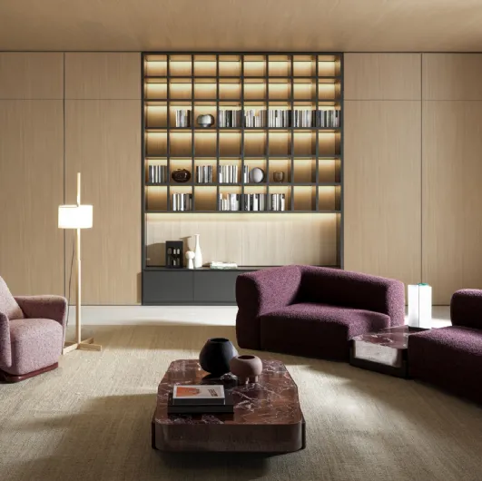 Libreria a muro 505 UP SYSTEM 03 di Molteni & C