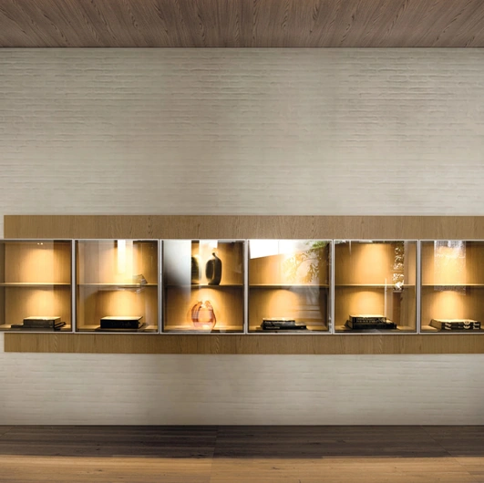 Libreria Pass-Word Grid Up Wall Unit di Molteni & C