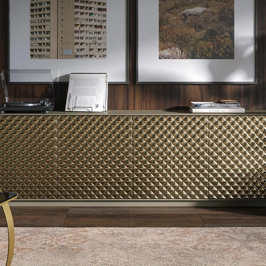 Madia Luce in legno laccato di Tonin Casa