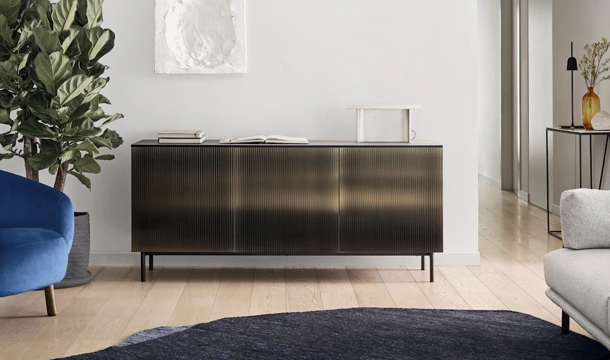 Madia Vertical in vetro di Calligaris