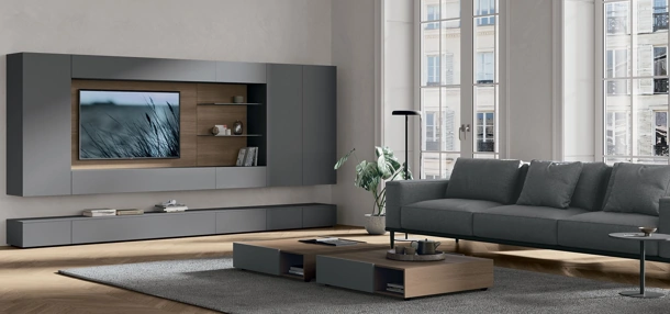 Parete Attrezzata Atlante UNIT AT143 di Tomasella