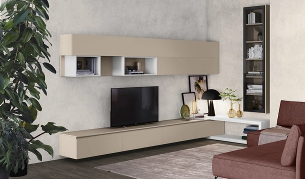 Parete Attrezzata Golf Contract A02 di Colombini Casa