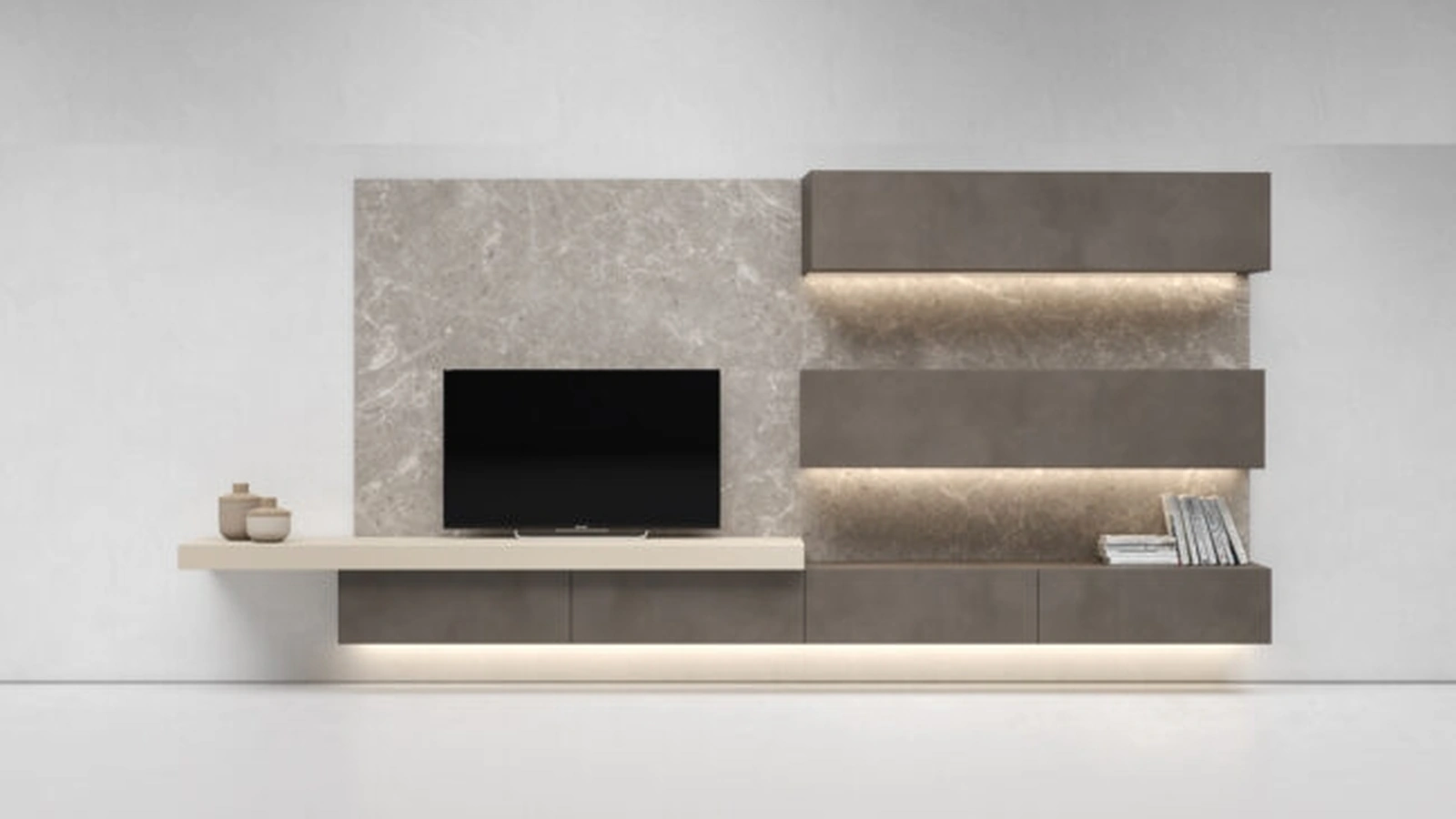 Parete Attrezzata I-ModulART H di Presotto