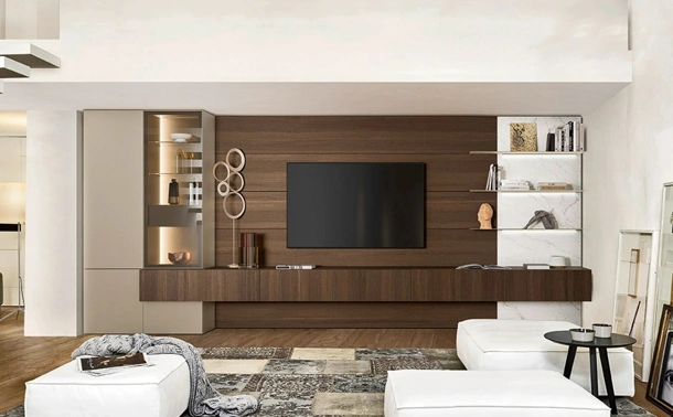 Parete Attrezzata Lampo 004 di Sangiacomo