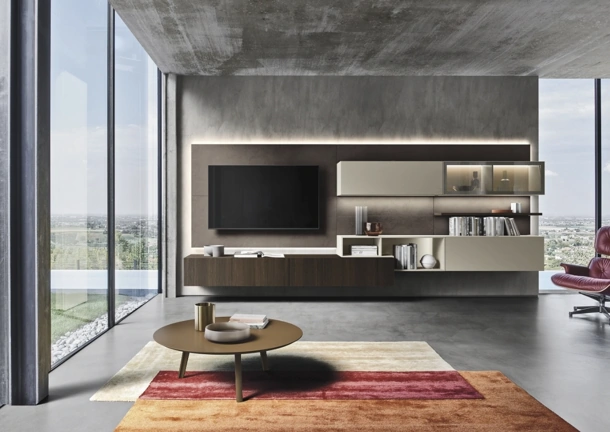 Parete Attrezzata Lampo 030 di Sangiacomo