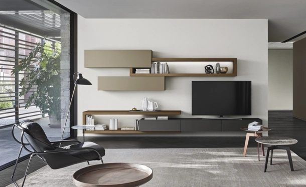 Parete Attrezzata Lampo 041 di Sangiacomo