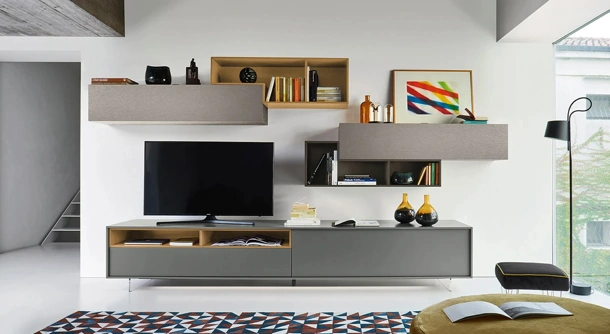 Parete Attrezzata Lampo 042 di Sangiacomo