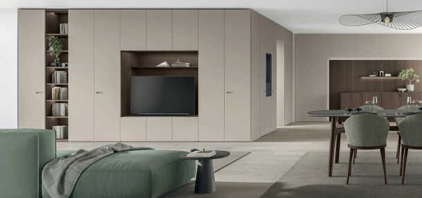 Parete Attrezzata Logica Plus UNIT 03 di Tomasella