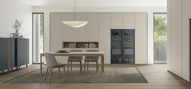 Parete Attrezzata Logica Plus UNIT 04 di Tomasella